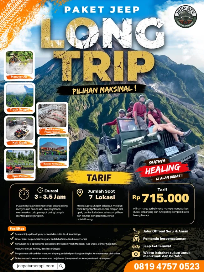 Paket Jeep Long Trip