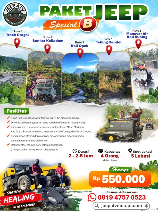 Paket Jeep Spesial B