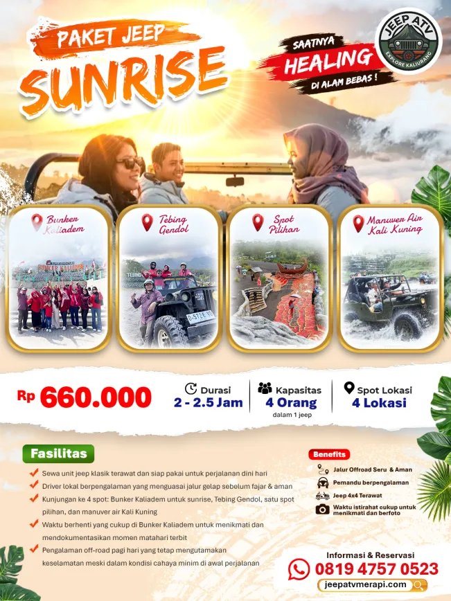 Paket Jeep Sunrise